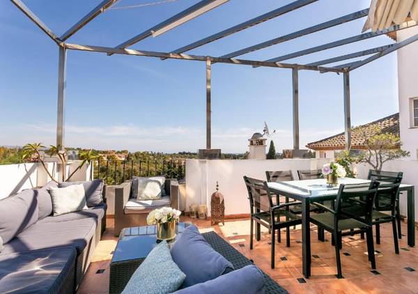 4 bedroom Holiday Penthouse near Puerto Banus in Nueva Andalucia