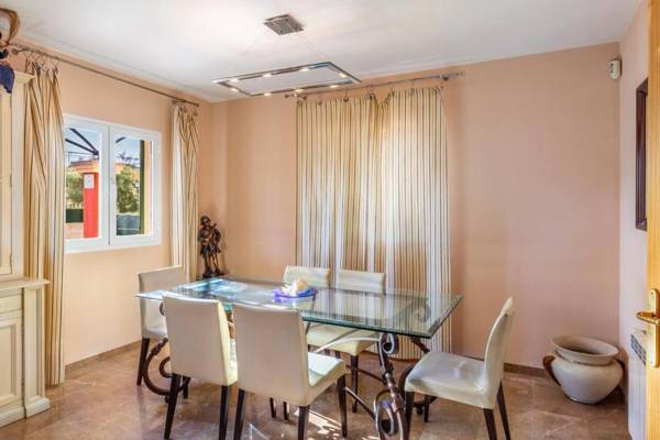 3 bedrooms house at Llucmajor 500 m away from the beach with sea view private pool and furnished terrace