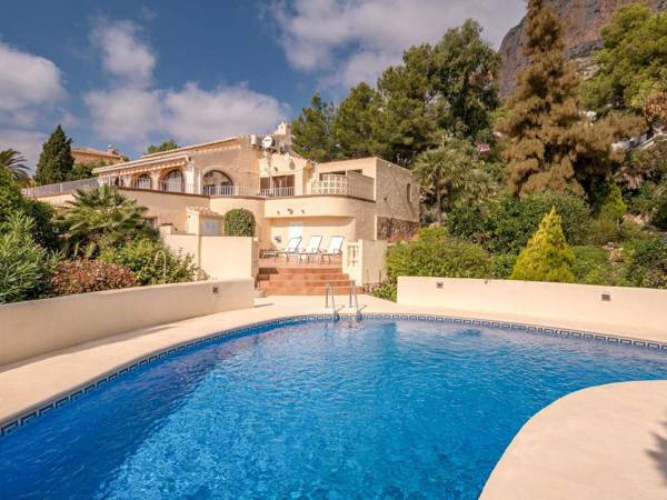 Villa with unique location private swimming pool terraces views of Javea