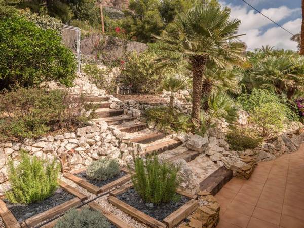 Villa with unique location private swimming pool terraces views of Javea