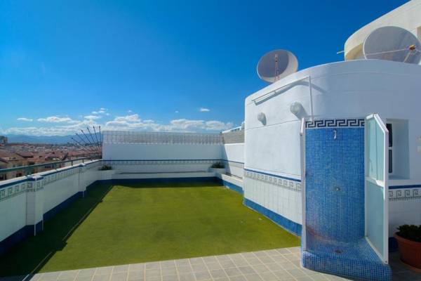 River Playa beachfront apartment large terrace