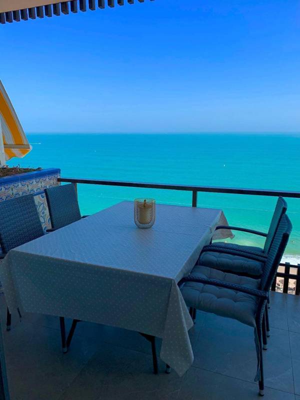 3BR Fuengirola Promenade - First Line Beach Apartment with Panoramic Sea Views