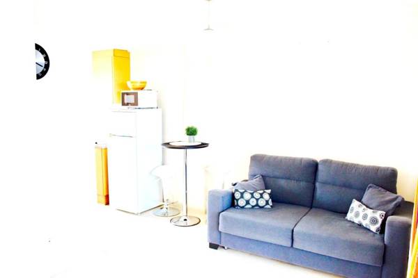 One bedroom appartement at Denia 300 m away from the beach with shared pool enclosed garden and wifi