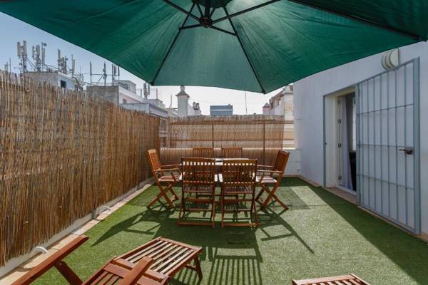 Atico del ROMANTICO Gaditano by Cadiz4Rentals