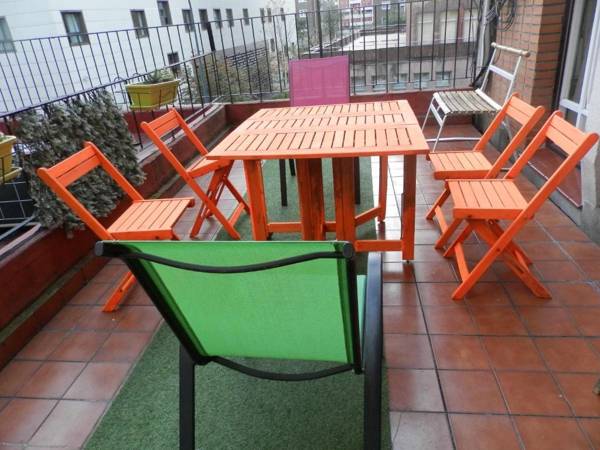 Apart 2 terrazas para 4 personas Bilbao centro