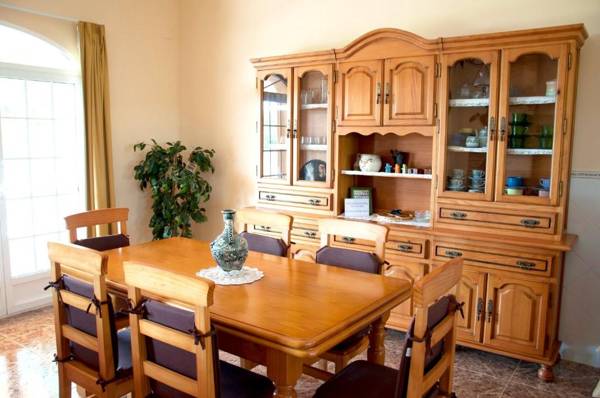 4 bedrooms villa with sea view private pool and furnished garden at Benifayo