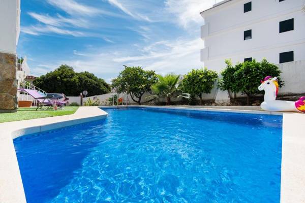 Villa Palm Beach Marina Benalmadena 3 min walking from the sea