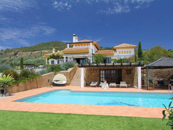 Luxury villa with great mountain views pool sauna bubble bath and padel court