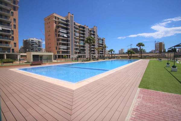 CasaTuris Playa piscina y parking en Residencial San Juan SJ102