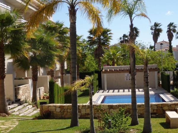 Apartment in beautiful urbanization with lovely terrace and swimming pool