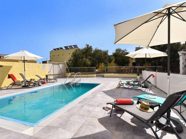 Authentic holiday home ground floor level with private pool and large terrace