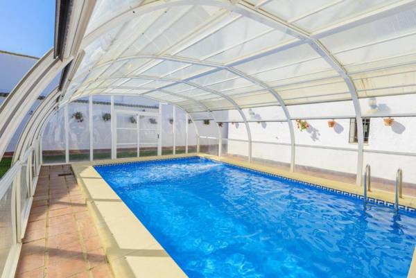 10 bedrooms villa with indoor pool furnished terrace and wifi at Rivero de Posadas