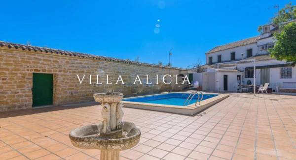 Villa Alicia en Porcuna Jaén con Piscina y chimenea