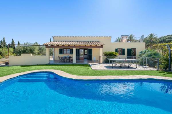 Villa Pou dAmbroitx pool and sea views in Alcudia
