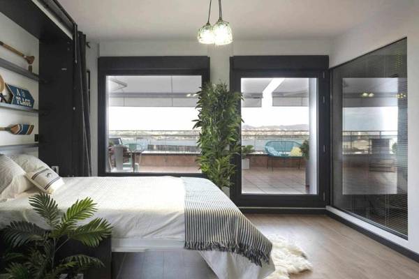 Atico Lujo Costa Vasca Bilbao terraza mar yacuzzi