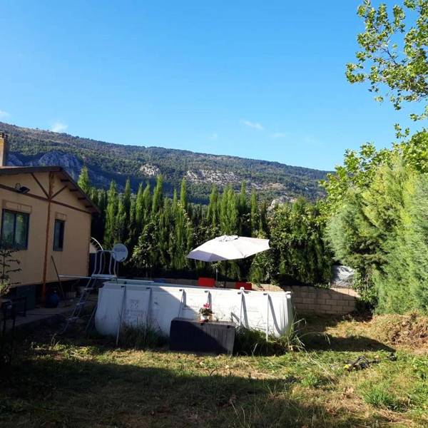 2 bedrooms house with enclosed garden and wifi at Iraneta