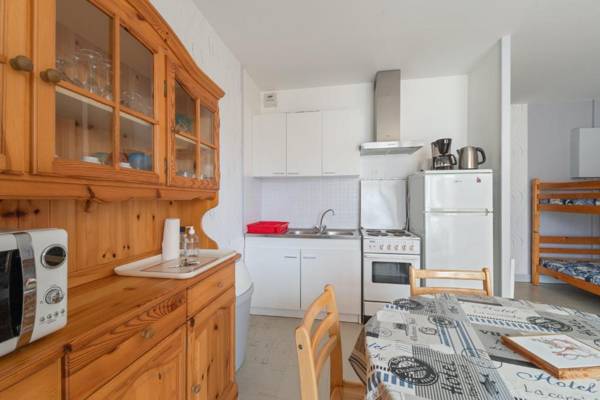 Appartement d'une chambre a Fort Mahon Plage a 50 m de la plage avec terrasse amenagee