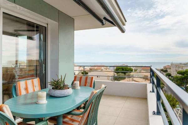 SB 402 - Exceptionnel T3 climatisé vue Mer NARBONNE-PLAGE