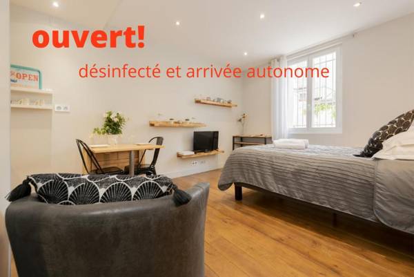 Studio Cozy Gare - Meublé de Boubée by Ceciloue