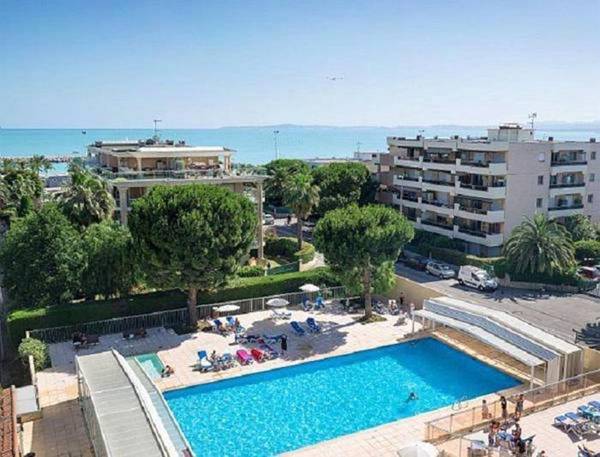Studio a Saint Laurent du Var a 100 m de la plage avec piscine partagee jardin clos et wifi