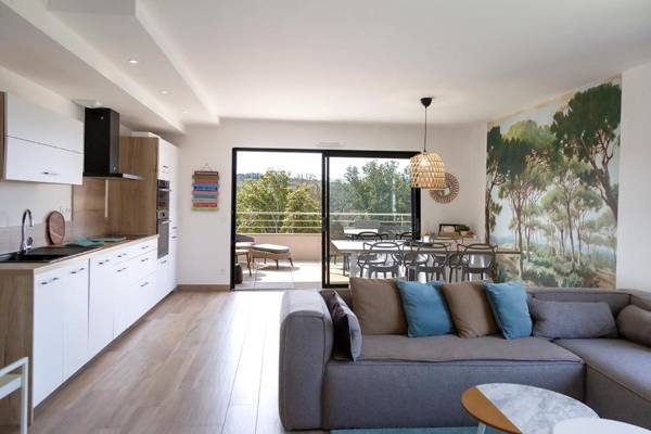 Domaine d'Arca Porto Vecchio - Piscine - Tennis - Magnifique T3 "Les Charmes" - 6 personnes "Hugo 9"