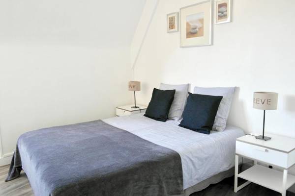 Appartement d'une chambre avec vue sur la mer et wifi a Port en Bessin Huppain a 6 km de la plage