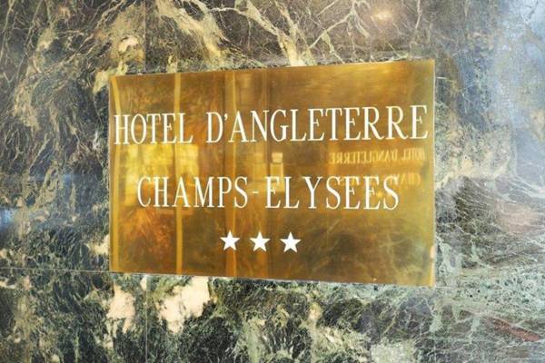 Hôtel d'Angleterre Champs Elysées