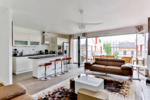 L'appartement-terrasse Batignolles