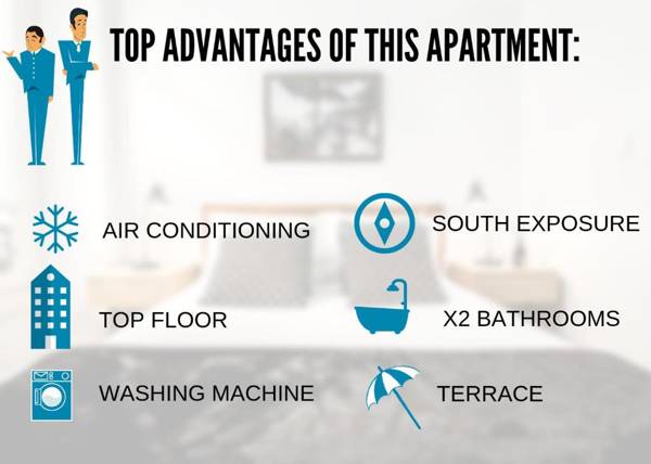 Nestor&Jeeves - TOUCAN DUPLEX TERRACE - Hyper center - Top floor