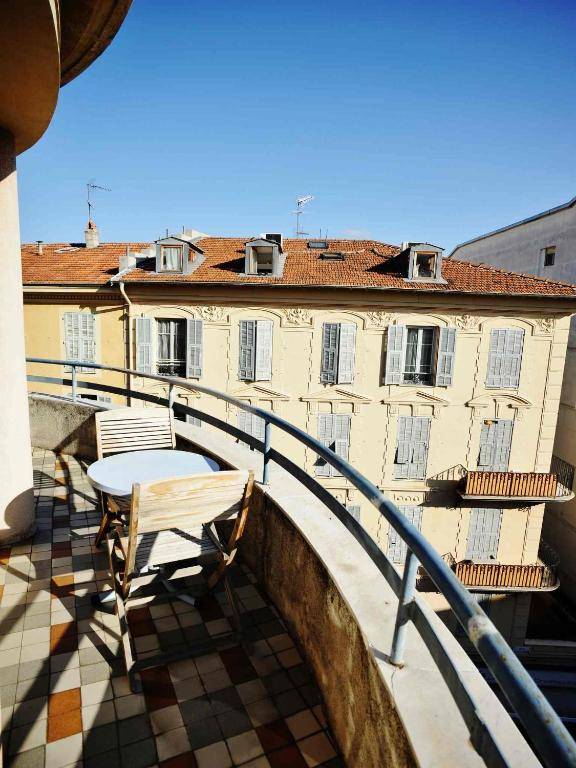 ApartHotel Riviera - Grimaldi - Carré d'Or - Bigger 1 bedroom apartement - Balcony & AC - 5mn Promenade des Anglais - Balcon Palais Alphonse Karr 1