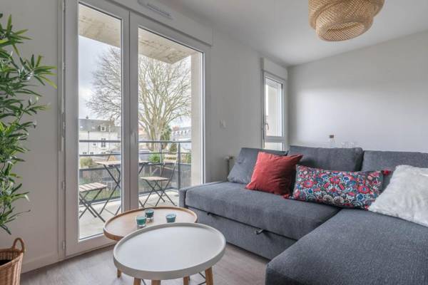 ELODIE - Appartement proche gare arrivée 24 24