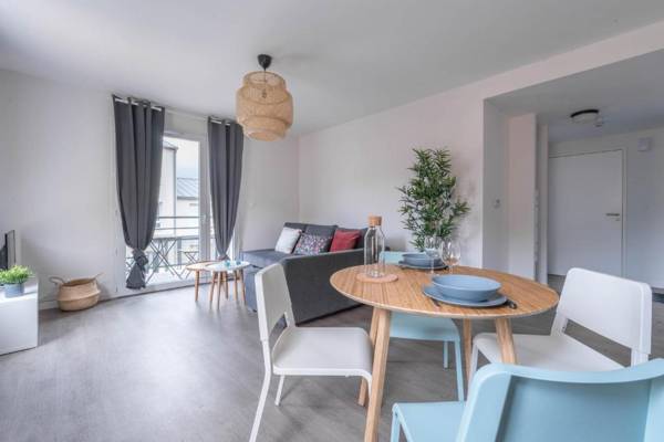 QUENTIN -Appartement proche gare arrivée 24 24