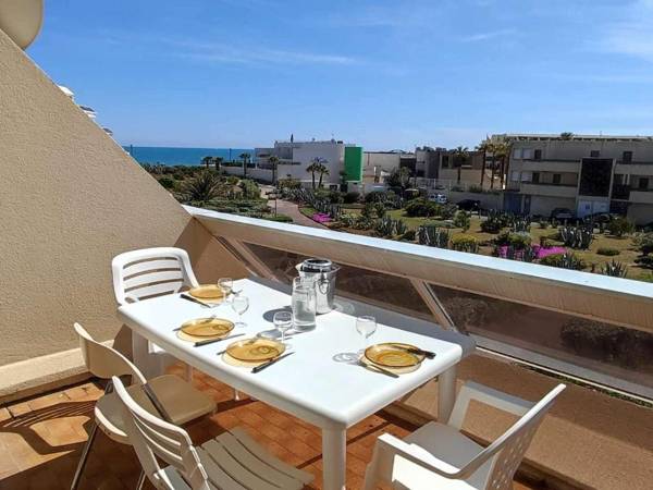Studio Cap d'Agde naturisme 1 pièce 4 personnes - FR-1-249A-13