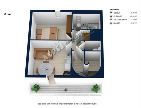 RIVIERA 2 appartement 4 pers Skis aux pieds