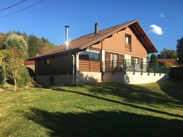 Elegant Chalet in Gerbépal With Terrace