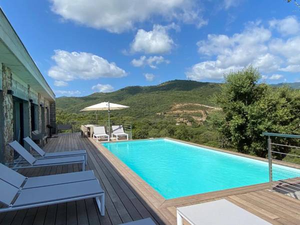 Villa Pura Corsica with sea view and private pool