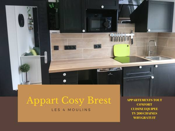 Appart Cosy Brest Les 4 Moulins