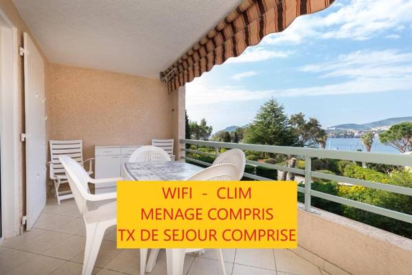 Bel appartement vue mer