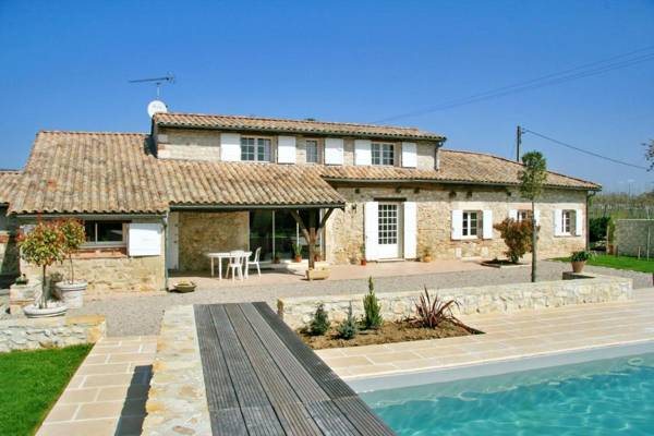 Villa de 4 chambres avec piscine privee jardin amenage et wifi a Saint Sylvestre sur Lot