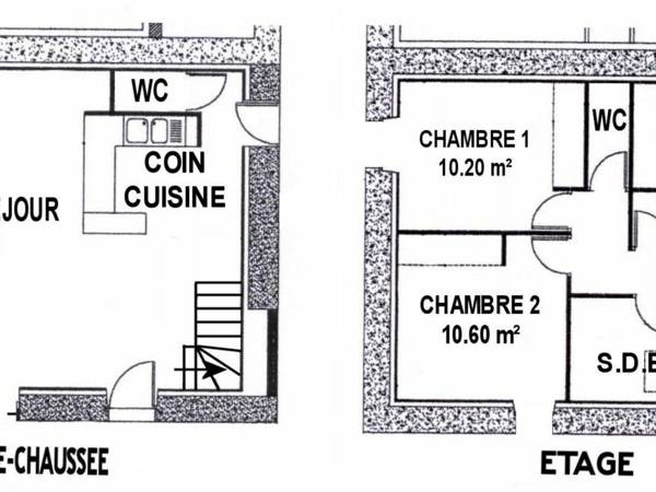 Gîte Saint-Philbert-de-Grand-Lieu 4 pièces 6 personnes - FR-1-306-1035