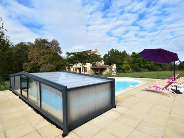 Spacious Holiday Home with Private Swimming Pool in Uzech