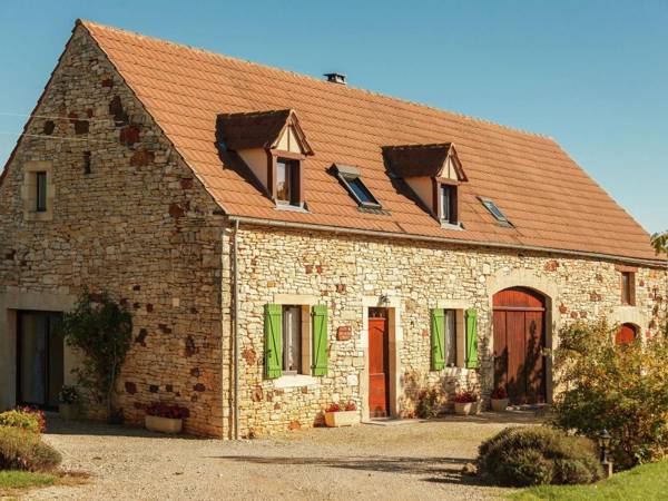 Rural detached holiday home with garden and magnificent view in France
