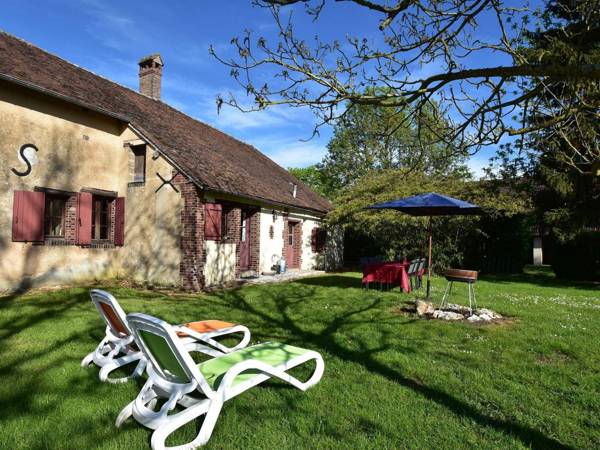 Characteristic house on large country estate near Saint Maurice-sur-Aveyron