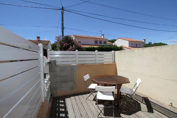 Appartement T2 avec terrasse à 600m de la plage