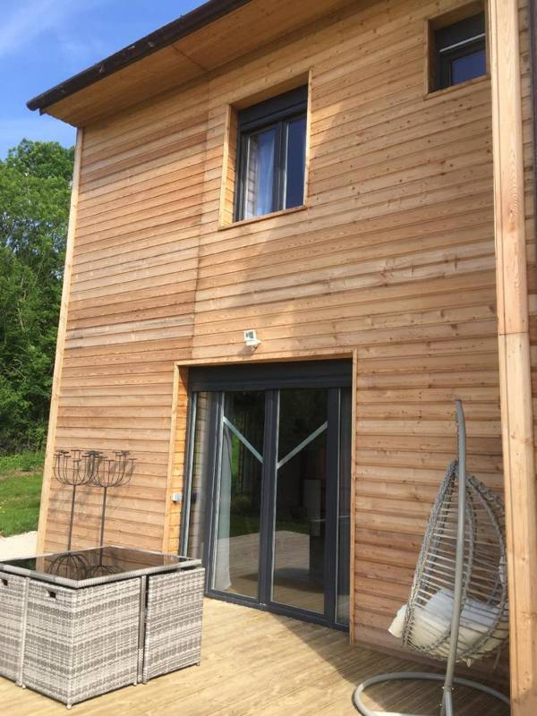 Maison écologique en pleine nature