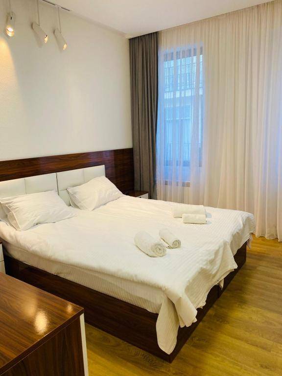 NANAs apartments on Melikishvili mini fridge kettle washing machine No kitchen