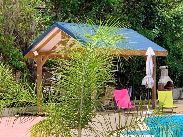 Appartement d'une chambre avec piscine partagee jardin clos et wifi a Le Gosier