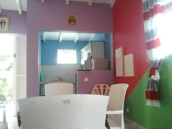 Maison d'une chambre avec jardin clos et wifi a Sainte Anne a 3 km de la plage