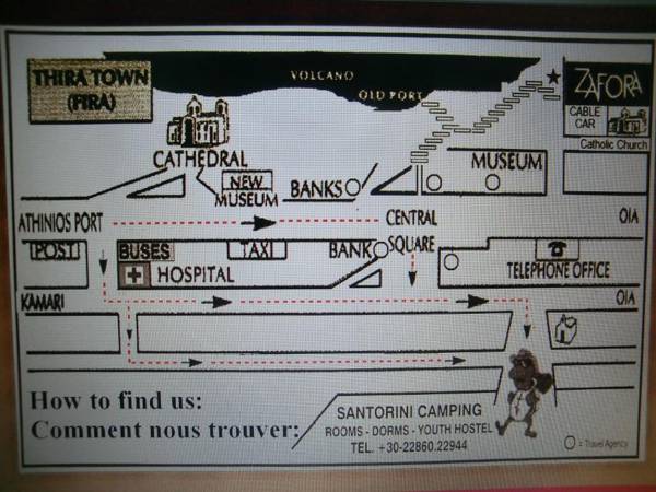 Santorini Camping/Rooms