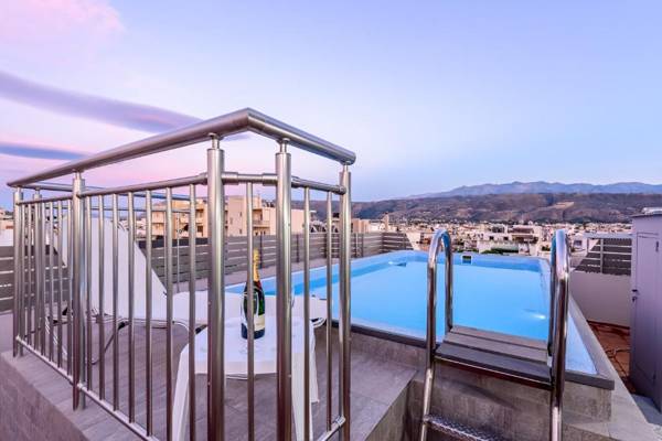 Luxury villa in city center with rooftop swimming pool